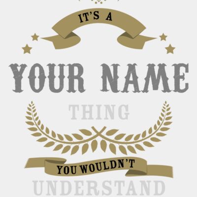 It's A Your Name Thing Thumbnail